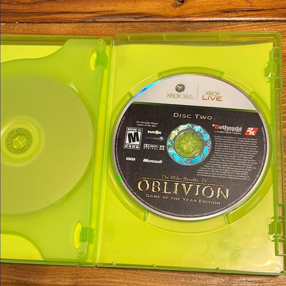 The Elder Scrolls IV: Oblivion Game of the Year Edition for Xbox 360